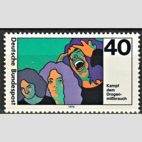 FRIM�RKER VESTTYSKL. BUND: 1975 | AFA 1817 | 40 pf. - Postfrisk