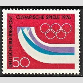 FRIM�RKER VESTTYSKL. BUND: 1976 | AFA 1832 | 50 pf. - Postfrisk