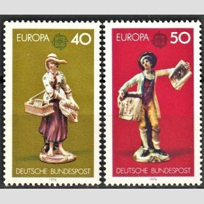 FRIM�RKER VESTTYSKL. BUND: 1976 | AFA 1847-48 | 40+50 pf. - Postfrisk