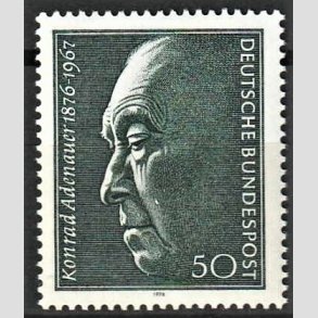 FRIM�RKER VESTTYSKL. BUND: 1976 | AFA 1833 | 50 pf. - Postfrisk