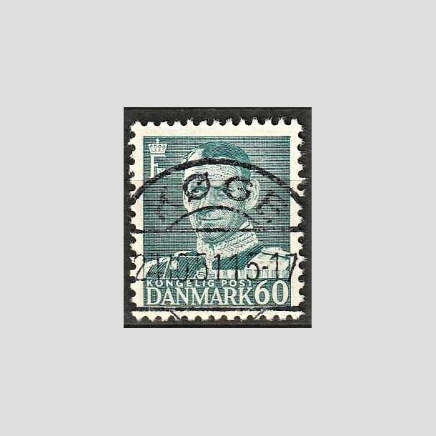 FRIMRKER DANMARK | 1948-50 - AFA 313 - Fr. IX 60 re blgrn - Lux Stemplet Kge