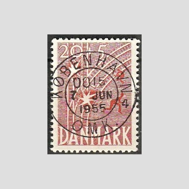 FRIMRKER DANMARK | 1947 - AFA 300 - Modstandsbevgelsen - 20 + 5 re rd - Pragt Stemplet