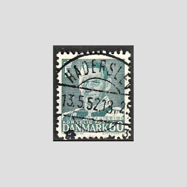 FRIMRKER DANMARK | 1948-50 - AFA 313 - Fr. IX 60 re blgrn - Lux Stemplet