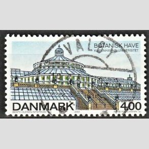 FRIMRKER DANMARK | 2001 - AFA 1272 - Botanisk Have - 4,00 Kr. flerfarvet - Lux Stemplet
