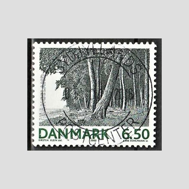 FRIMRKER DANMARK | 2002 - AFA 1317 - Landskabsbilleder - 6,50 Kr. Langeland - Pragt Stemplet