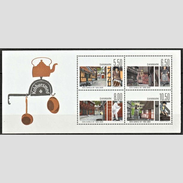 FRIMRKER DANMARK | 2009 - AFA 1567 | Den Gamle By - 30,50 kr. Miniark - Postfrisk