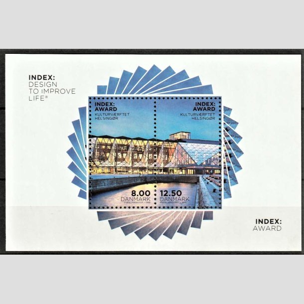 FRIMRKER DANMARK | 2013 - AFA 1750A - INDEX:AWARD - 20,50 Kr. Miniark flerfarvet - Postfrisk