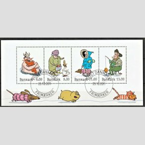 FRIM�RKER DANMARK | 2011 - AFA 1686A - Vintereventyr - 38,00 kr. Miniark - Pragt Stemplet