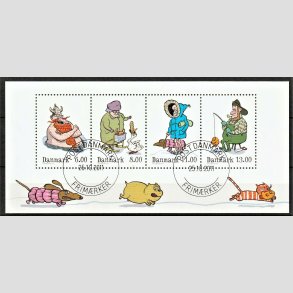 FRIM�RKER DANMARK | 2011 - AFA 1686A - Vintereventyr - 38,00 kr. Miniark - Pragt Stemplet