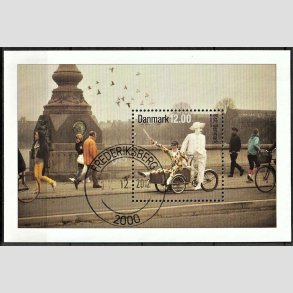 FRIM�RKER DANMARK | 2012 - AFA 1697A - Visit Danmark - 12,00 Kr. flerfarvet Miniark - Pragt Stemplet 