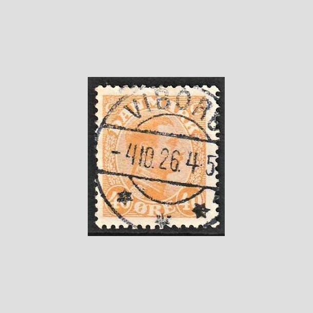 FRIMRKER DANMARK | 1925-26 - AFA 150 - Chr. X 40 re orange - Lux Stemplet 