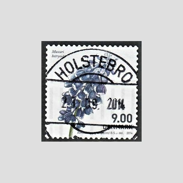 FRIMRKER DANMARK | 2014 - AFA 1767 - Forrsblomster - 9,00 Kr. flerfarvet - Pragt Stemplet Holstebro