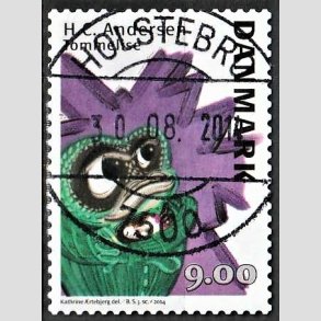 FRIM�RKER DANMARK | 2014 - AFA 1789 - H.C. Andersen - 9,00 Kr. Tommelise - Pragt Stemplet Holstebro