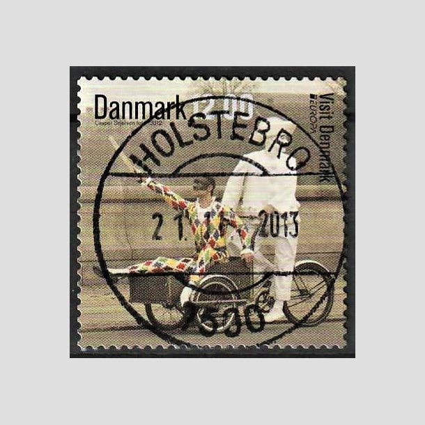 FRIMRKER DANMARK | 2012 - AFA 1696 - Visit Danmark - 12,00 Kr. flerfarvet - Pragt Stemplet Holstebro
