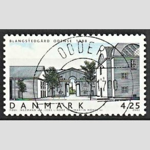 FRIM�RKER DANMARK | 2002 - AFA 1333 - Danske boliger I. - 4,25 Kr. Blangstedg�rd - Pragt Stemplet Odder