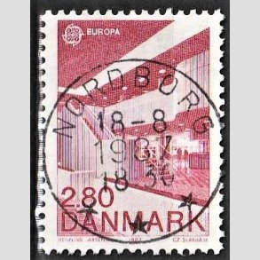 FRIM�RKER DANMARK | 1987 - AFA 882 - Europam�rker - 2,80 Kr. r�d - Pragt Stemplet Nordborg