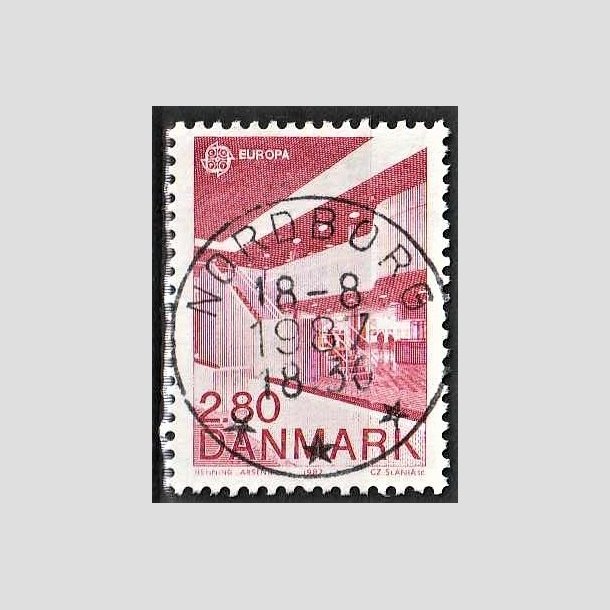 FRIMRKER DANMARK | 1987 - AFA 882 - Europamrker - 2,80 Kr. rd - Pragt Stemplet Nordborg