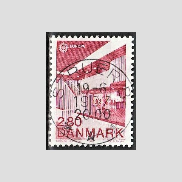 FRIMRKER DANMARK | 1987 - AFA 882 - Europamrker - 2,80 Kr. rd - Pragt Stemplet Struer