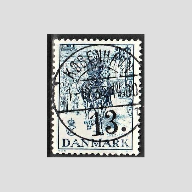 FRIMRKER DANMARK | 1937 - AFA 242 - Chr. X 25 re jubilum 30 re bl - Lux Stemplet Kbenhavn