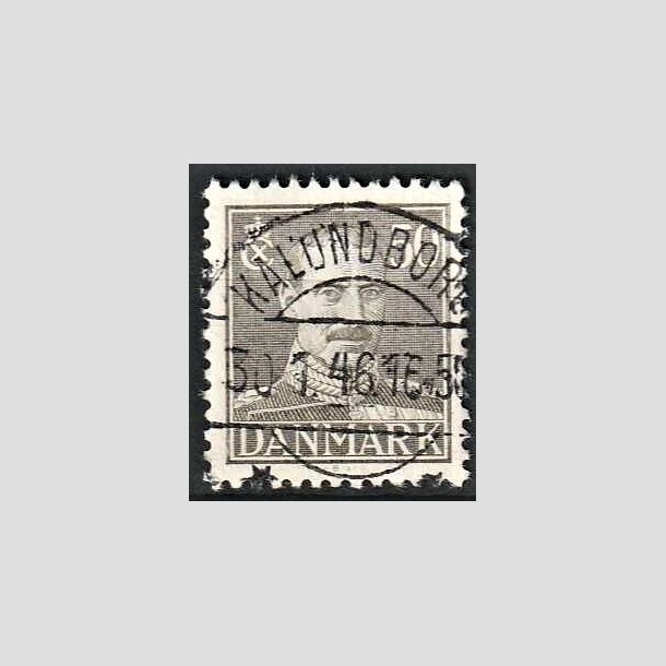 FRIMRKER DANMARK | 1945 - AFA 289 - Chr. X 50 re gr - Lux Stemplet