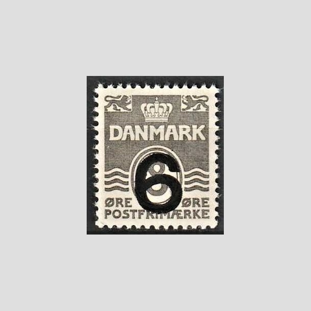 FRIMRKER DANMARK | 1940 - AFA 262a - 6/8 re type I (201) gr Provisorier - Postfrisk