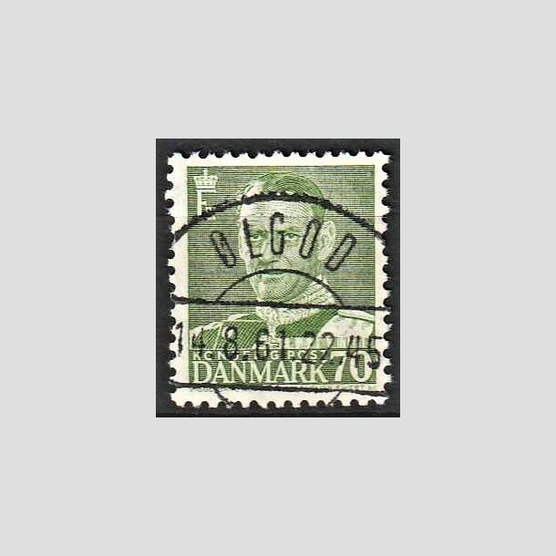 FRIMRKER DANMARK | 1950 - AFA 324 - Fr. IX 70 re mrkgrn - Lux Stemplet lgod