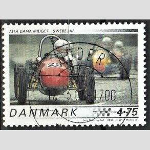 FRIM�RKER DANMARK | 2006 - AFA 1470 - Klassiske racerbiler - 4,75 Kr. Alfa Dana - Pragt Stemplet