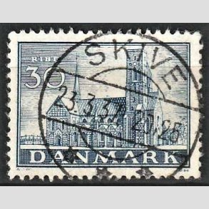 FRIM�RKER DANMARK | 1936 - AFA 233 - Reformationen 30 �re bl� - Lux Stemplet Skive