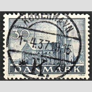FRIM�RKER DANMARK | 1936 - AFA 233 - Reformationen 30 �re bl� - Lux Stemplet K�benhavn