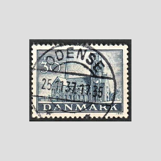 FRIMRKER DANMARK | 1936 - AFA 233 - Reformationen 30 re bl - Lux Stemplet Odense