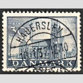 FRIM�RKER DANMARK | 1936 - AFA 233 - Reformationen 30 �re bl� - Lux Stemplet Haderslev