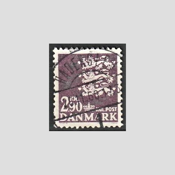 FRIMRKER DANMARK | 1968 - AFA 470 - Rigsvben 2,90 Kr. violet - Lux Stemplet