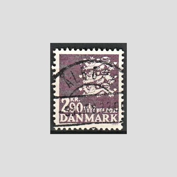 FRIMRKER DANMARK | 1968 - AFA 470 - Rigsvben 2,90 Kr. violet - Lux Stemplet