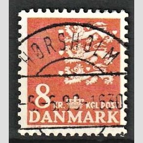 FRIMRKER DANMARK | 1979 - AFA 681 - Rigsvben 8 Kr. orange - Pragt Stemplet Hrsholm