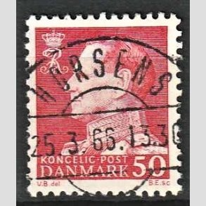 FRIMRKER DANMARK | 1965 - AFA 432 - Fr. IX 50 re rd - Lux Stemplet Horsens