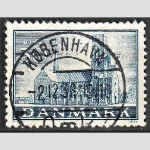 FRIM�RKER DANMARK | 1936 - AFA 233 - Reformationen 30 �re bl� - Lux Stemplet K�benhavn