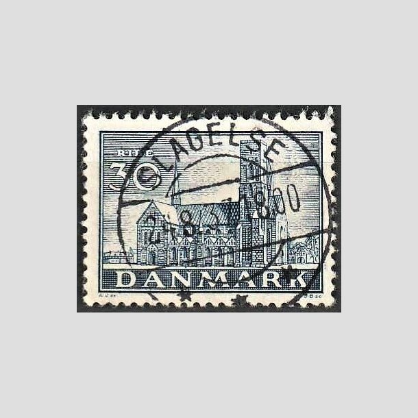 FRIMRKER DANMARK | 1936 - AFA 233 - Reformationen 30 re bl - Lux Stemplet Slagelse