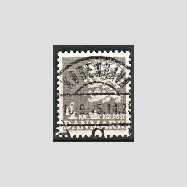 FRIMRKER DANMARK | 1969 - AFA 487 - Rigsvben 4 Kr. gr - Pragt Stemplet 