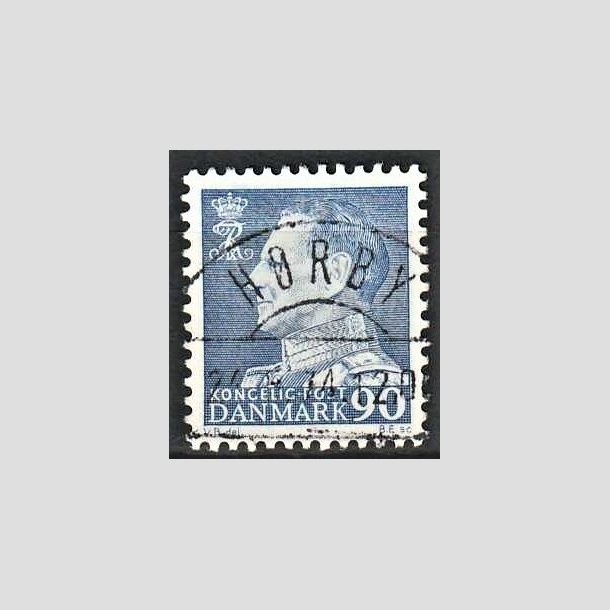 FRIMRKER DANMARK | 1967 - AFA 463F - Fr. IX 90 re bl - Lux Stemplet Hrby