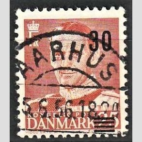 FRIMRKER DANMARK | 1955 - AFA 364 - Provisorier - 30/25 re rd - Pragt Stemplet Aarhus