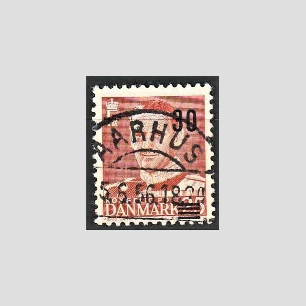 FRIMRKER DANMARK | 1955 - AFA 364 - Provisorier - 30/25 re rd - Pragt Stemplet Aarhus