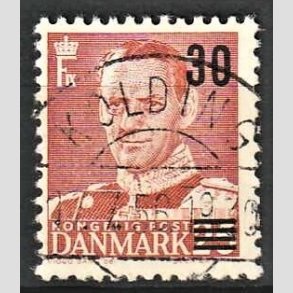 FRIMRKER DANMARK | 1955 - AFA 364 - Provisorier - 30/25 re rd - Pragt Stemplet Kolding