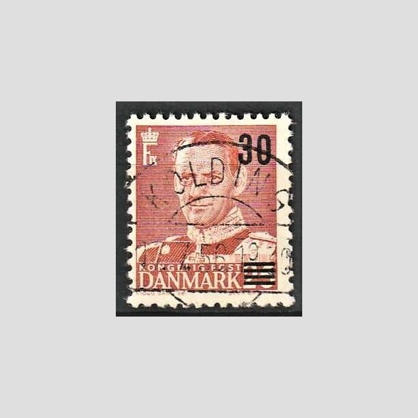 FRIMRKER DANMARK | 1955 - AFA 364 - Provisorier - 30/25 re rd - Pragt Stemplet Kolding