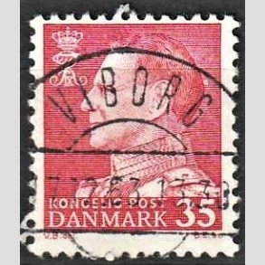 FRIMRKER DANMARK | 1963 - AFA 415 - Fr. IX 35 re rd - Lux Stemplet Viborg