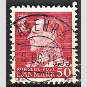 FRIMRKER DANMARK | 1965 - AFA 432 - Fr. IX 50 re rd - Lux Stemplet benr