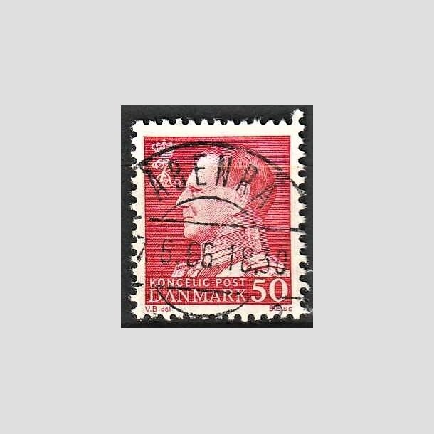 FRIMRKER DANMARK | 1965 - AFA 432 - Fr. IX 50 re rd - Lux Stemplet benr