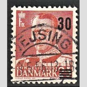 FRIMRKER DANMARK | 1955 - AFA 364 - Provisorier - 30/25 re rd - Pragt Stemplet Jejsing