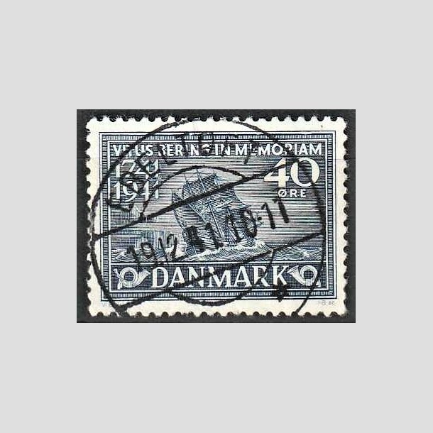 FRIMRKER DANMARK | 1941 - AFA 272 - Vitus Bering 40 re bl - Lux Stemplet Ebeltoft