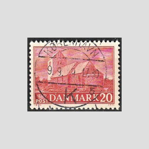 FRIMRKER DANMARK | 1944 - AFA 287 - Landsbykirker - 20 re rd - Pragt Stemplet Kbenhavn