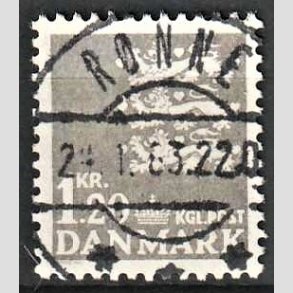 FRIMRKER DANMARK | 1962 - AFA 403 - Rigsvben 1,20 Kr. gr - Lux Stemplet Rnne